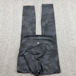 Lululemon Align High-Rise Pant 25" Heritage 365 Camo Deep Coal Women's Size 2